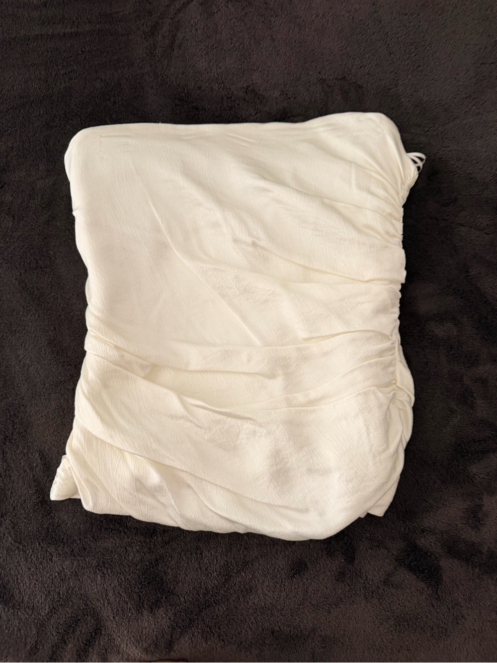 Zara Cream Women's White corset top